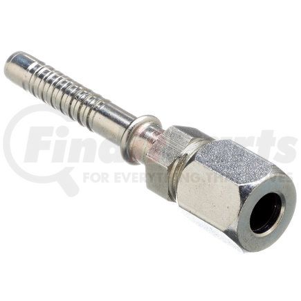 GATES G465100606 A/C Refrigerant Hose Fitting - Male Flareless Assembly (PolarSeal II ACC)