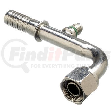 Gates G465891210P Female O-Ring (FOR) w/ Switch or Service Port- 90 Bent Tube (PolarSeal II ACC)