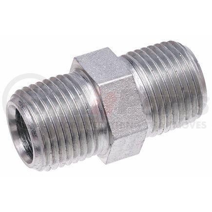 Gates G60110-0806 Hydraulic Coupling/Adapter - Male Pipe NPTF to Male Pipe NPTF (SAE to SAE)