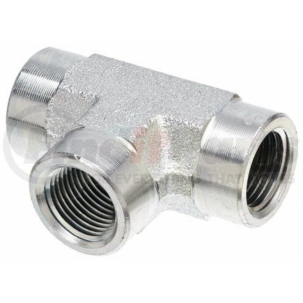 Gates G60181-2020 Hydraulic Coupling/Adapter - Female Pipe NPTF - Tee (SAE to SAE)