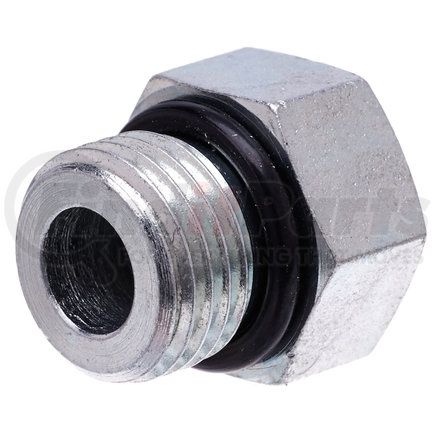 Gates G60250-0006 Hydraulic Coupling/Adapter - Male O-Ring Boss Plug (SAE to SAE)