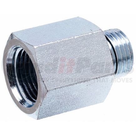 Gates G60275-0402 Hydraulic Coupling/Adapter - Male O-Ring Boss to Female Pipe NPTF (SAE to SAE)