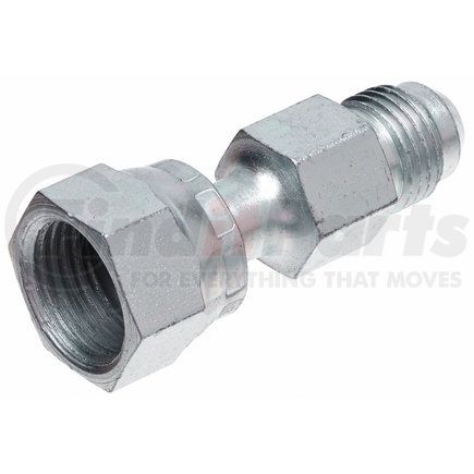 Gates G60880-0808 Hyd Coupling/Adapter- Female Flat-Face Swivel to Male JIC 37 Flare (SAE to SAE)