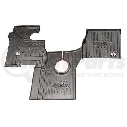 Minimizer 10002381 Floor Mats - Black, 3 Piece, Front, Center Row, For International