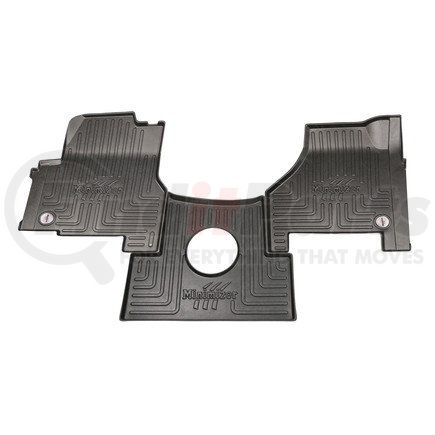 Minimizer 10002358 Floor Mats - Black, 3 Piece, With Minimizer Logo, Front, Center Row, For International
