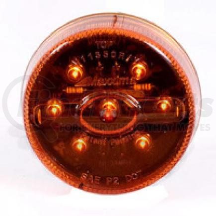 Maxxima M11350Y-X 2 1/2" ROUND AMBER MARKER LIGHT