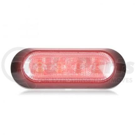 Maxxima M20384RCL 4 LED RED CLEAR LENS WARNING S