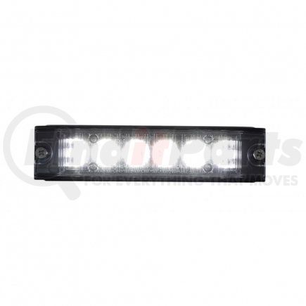 UNITED PACIFIC 36690 Multi-Purpose Warning Light - 6 High Power LED Warning Light Clear
