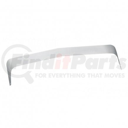 UNITED PACIFIC 29007 - hood deflector - stainless bug deflector for kenworth t800 | stainless bug deflector for kenworth t800