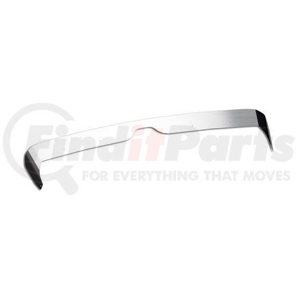 United Pacific 29122 Hood Deflector - Bug Deflector, Stainless, for 2013+ Kenworth T680