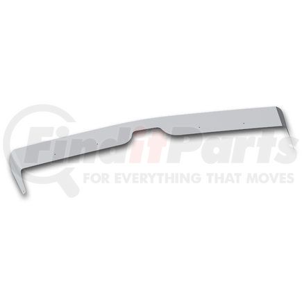UNITED PACIFIC 29109 - hood deflector - stainless bug deflector for 2014+ kenworth t880 | 430 ss bug deflector for 2014+ kenworth t880