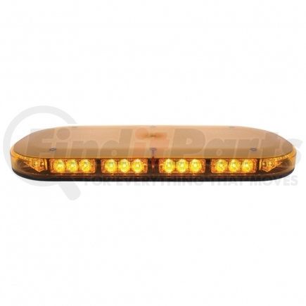 United Pacific 36936 Light Bar - 42 High Power LED, Micro Warning, Magnet Mount, Amber Lens