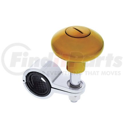UNITED PACIFIC 70368 - steering wheel spinner - heavy duty steering wheel spinner - electric yellow | heavy duty steering wheel spinner - electric yellow