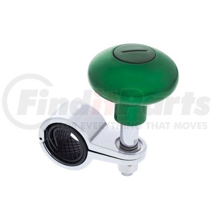 UNITED PACIFIC 70363 - steering wheel spinner - heavy duty steering wheel spinner - emerald green | heavy duty steering wheel spinner - emerald green