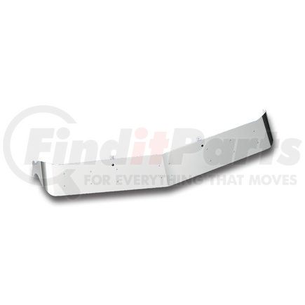 United Pacific 29125 Sun Visor - Stainless, OEM Style, for Mack CH/CX/ Granite/Vision without Roof Fairing