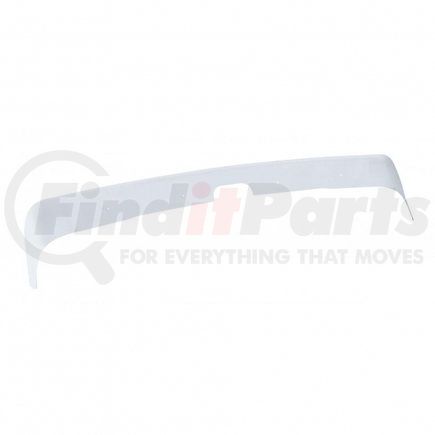 UNITED PACIFIC 29090 - hood deflector - stainless bug deflector for 2008-2017 freightliner cascadia | 430 ss bug deflector for 2008-2017 freightliner cascadia