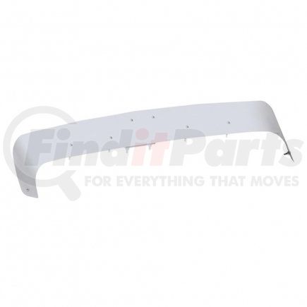 United Pacific 29015 Hood Deflector - Bug Shield, Stainless, for International Prostar