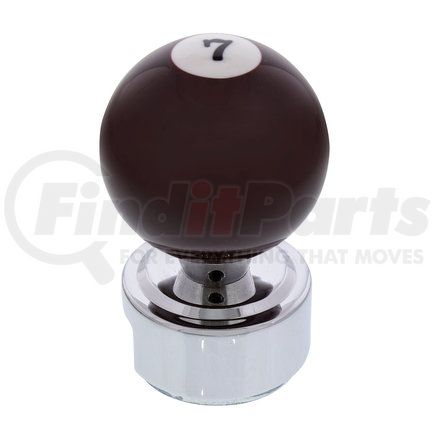 United Pacific 70768 Manual Transmission Shift Knob - Pool Ball, Number "7", for 13/15/18 Speed Eaton Style Shfters