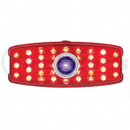 United Pacific CTL4248LEDBD Tail Light Lens - 39 LED, with Blue Dot, for 1941-1948 Chevy Passenger Car