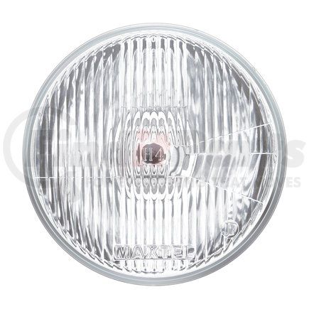 United Pacific A5023-3 Headlight - RH/LH, 7", Round, Chrome Housing, High/Low Beam, H4 Bulb, for Off-Road/Show Use Only