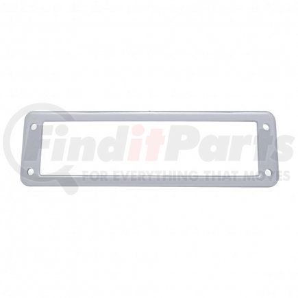 United Pacific 40940 Overhead Pocket Bezel - Chrome, Plastic, for 2000-2010 International 9900/9400/9200