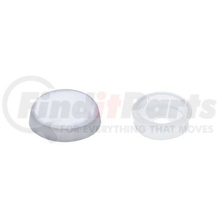 United Pacific 70088-1 Screw Cover - Chrome, Snap-On, for #10/#12 Screws