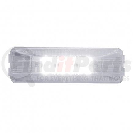 United Pacific 39931B Auxiliary Light - Bulk, Rectangular, 12 LED, White LED, Clear Lens, Single Function