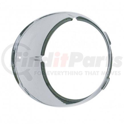 United Pacific 32374 Headlight Bezel - LH, Inner, Chrome, Freightliner Century