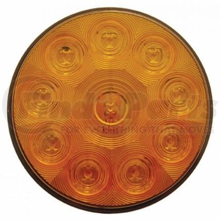 UNITED PACIFIC 38771B Turn Signal Light - 10 LED 4", Amber LED/Amber Lens