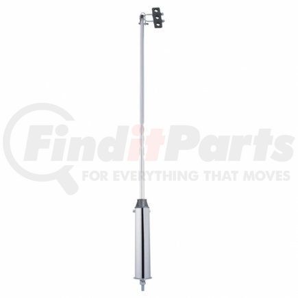 UNITED PACIFIC 94005 - trailer accessory - 45" heavy duty swivel stick pipe | 45" chrome heavy duty swivel pogo stick
