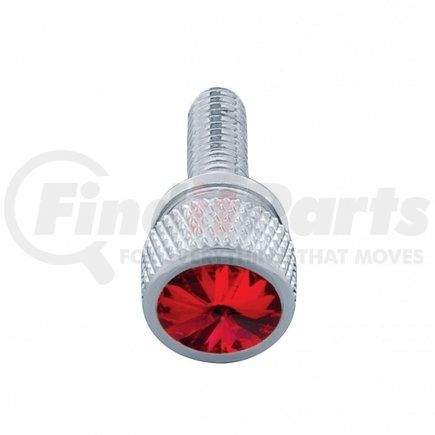 United Pacific 23812 Dash Panel Screw - 12-Pack, 3/4", Short M6-1.0, with Red Crystal, for Kenworth