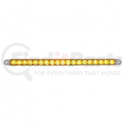 United Pacific 39775 Turn Signal Light - 12" Turn Signal Reflector Light Bar- Amber LED/Clear Lens