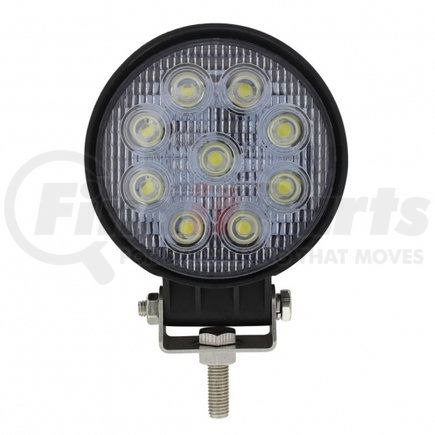 United Pacific 36671 Work Light - 9 High Power LED, Round, Spot