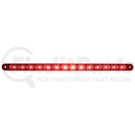 United Pacific 38947 Brake / Tail / Turn Signal Light - 12" Light Bar, 14 LED, Red LED/Lens