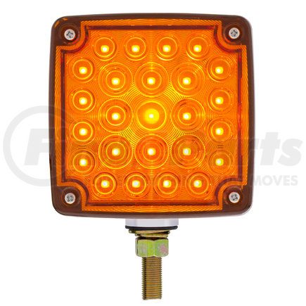 United Pacific 38751 Turn Signal Light - Double Face, RH, 52 LED Single Stud, Amber & Red LED/Amber & Red Lens