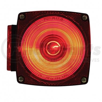 UNITED PACIFIC 31132 Brake/Tail/Turn Signal Light - Under 80" Wide Combination Light, with License Light