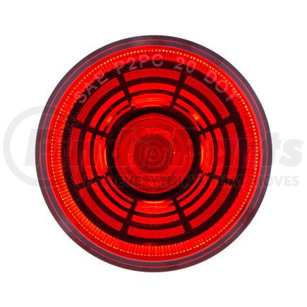 United Pacific 36580 Clearance/Marker Light - 4 LED, 2-1/2" Round, Abyss Lens Design, with Plastic Housing, Red LED/Red Lens