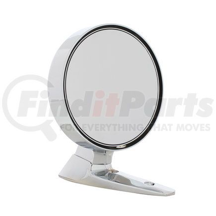 United Pacific F646606 Mirror - Exterior, Die Cast, Chrome, Non Remote, for 1964.5-66 Ford Mustang, R/H