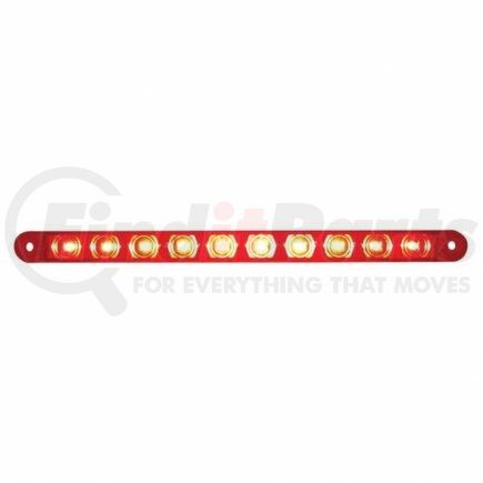 United Pacific 38943B Brake / Tail / Turn Signal Light - Bulk, 9" Light Bar, 10 LED, Red LED/Lens