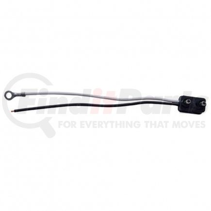 United Pacific 34210P Marker Light Wiring Harness - 2 Wire Pigtail, with 2 Prong Plug, 12" Lead