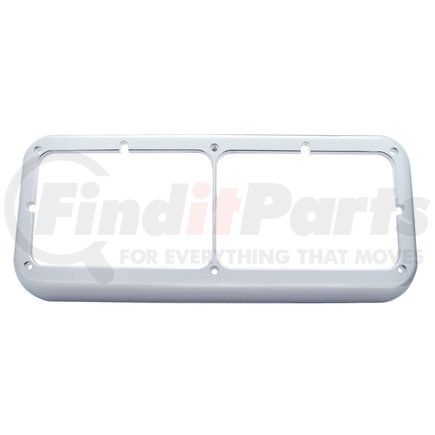 United Pacific 40978 Headlight Bezel - Rectangular, Dual