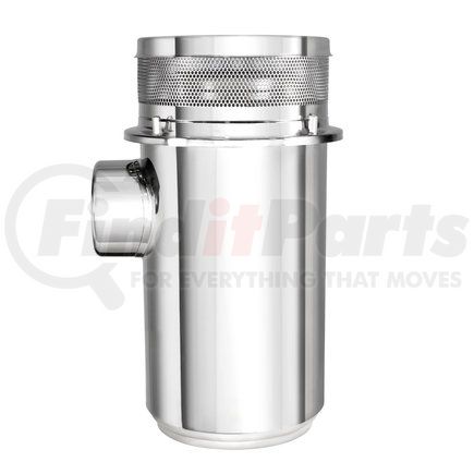 United Pacific 28202 Air Cleaner Housing - 13" Stainless, for Peterbilt/Kenworth