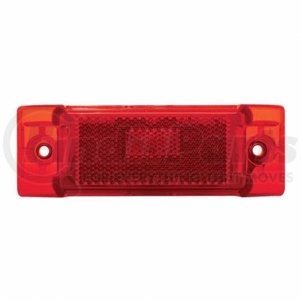 United Pacific 36084 Clearance/Marker Light - Incandescent, Red Lens, Rectangle Design, with Reflex Lens, 1 Bulb