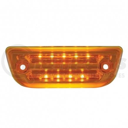 United Pacific 36779 Truck Cab Light - 9 LED Rectangular, Amber LED/Amber Lens, for Peterbilt 579/Kenworth T680/T770/T880