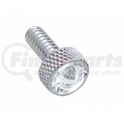 United Pacific 23833 Dash Panel Screw - Dash Screw, Small, with Clear Diamond, for Peterbilt