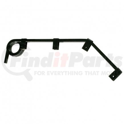 United Pacific 10614 Mud Flap Hanger - Black Angled, 2 Coils