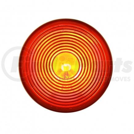 United Pacific 31065 Clearance/Marker Light - Incandescent, Red/Polycarbonate Lens, with Round Design, 2.5"