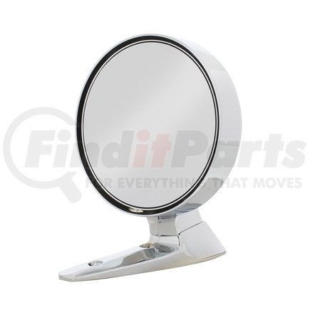 United Pacific F646605 Mirror - Exterior, Die Cast, Chrome, Remote, for 1964.5-66 Ford Mustang, L/H