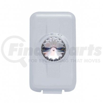 United Pacific 41604 Dash Switch Cover - Switch Plug Cover, with Clear Diamond, for Volvo