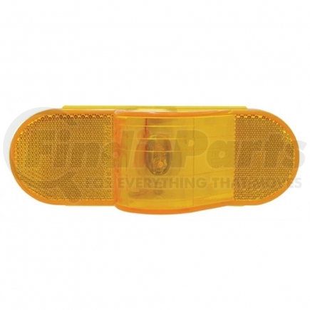 UNITED PACIFIC 31321 - turn signal light - mid-trailer, 6" oval - amber lens | 6" oval mid trailer turn signal light - amber lens